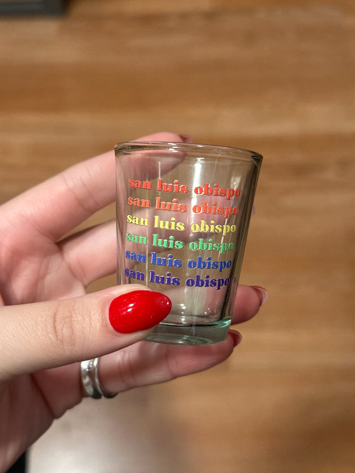 SLO San Luis Obispo Pride Shot Glass