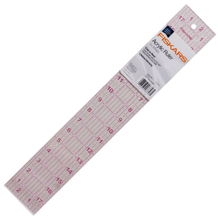 Acrylic Ruler 3x18"