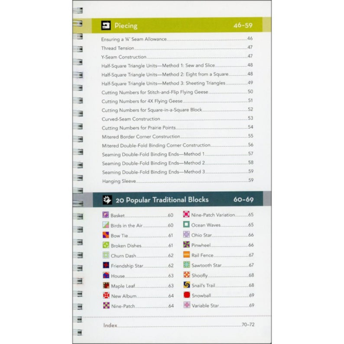 All in One Quilter's Reference Tool Updated