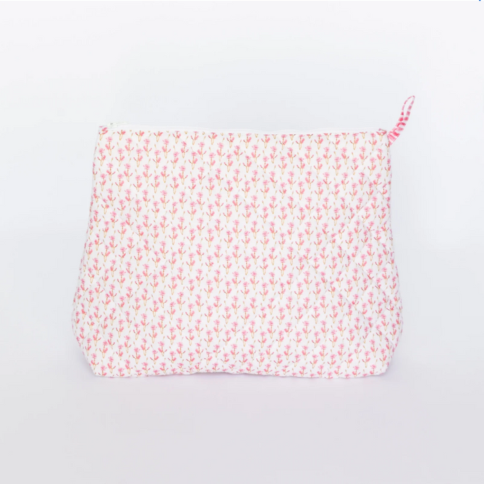 Anne Neilson- Large Bloom Floral Cosmetic Bag