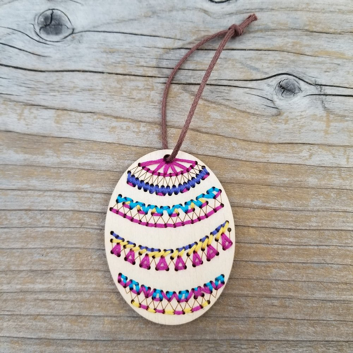 Bamboo Stitchable Ornament
