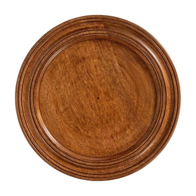 Bilbao Wood Charger by Juliska Charger 14x14x1 - Wood