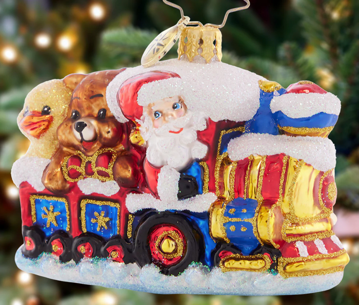Choo Choo Express Gem- Christopher Radko