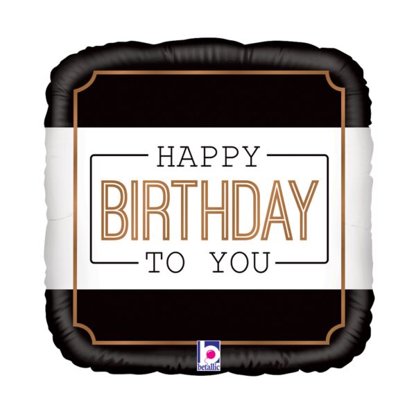 Classic Birthday Mylar