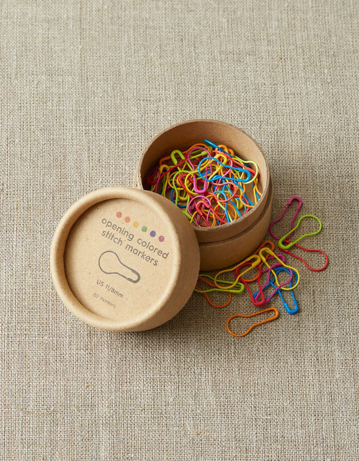 Cocoknits Rainbow Opening Stitch Markers (60 pack)