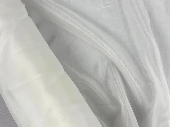 Cotton Silk White