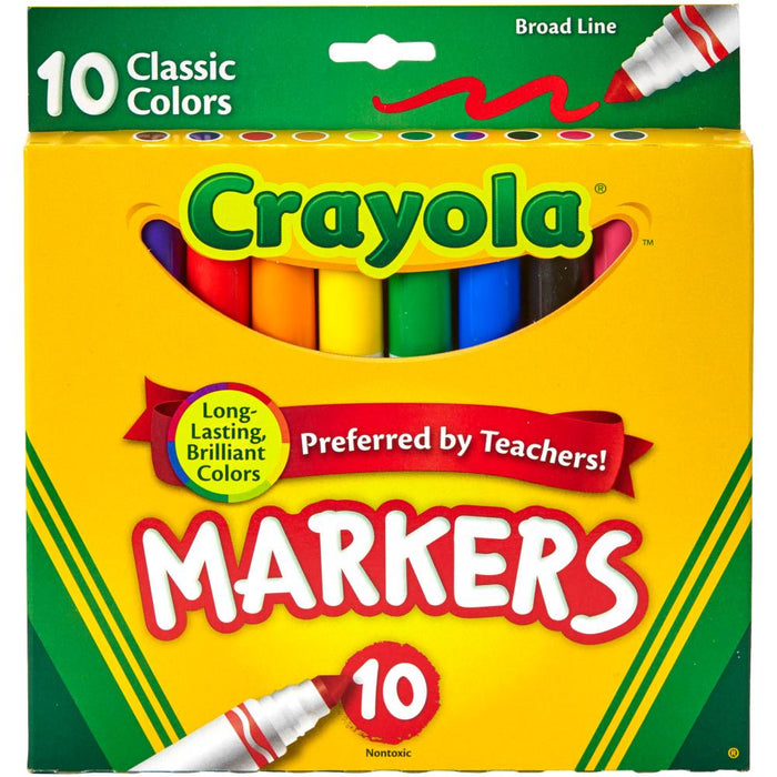 Crayola Classic Broad Line Markers