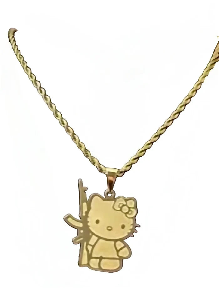 Custom AK HK Necklace