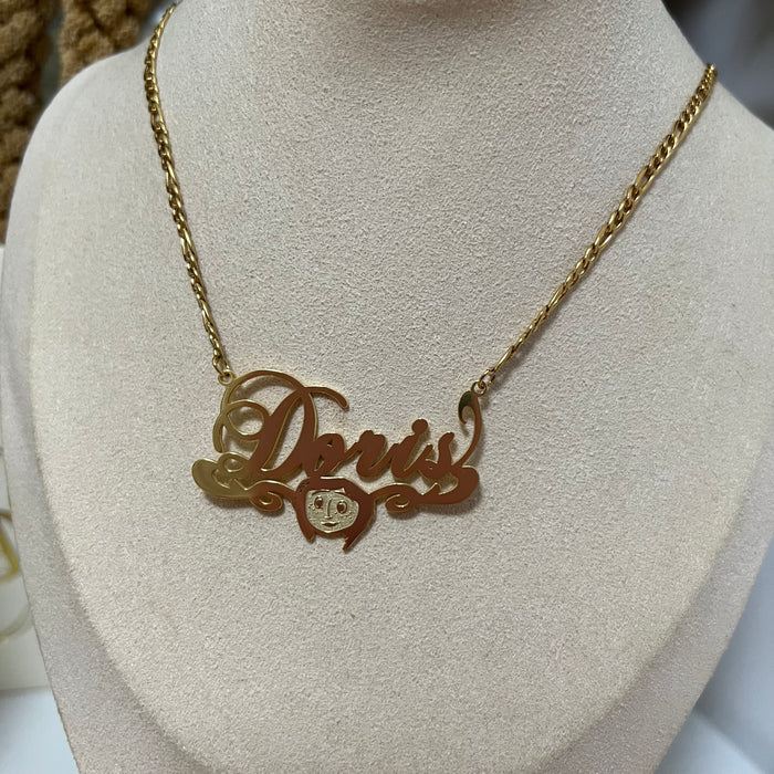 Custom Coraline Name Necklace