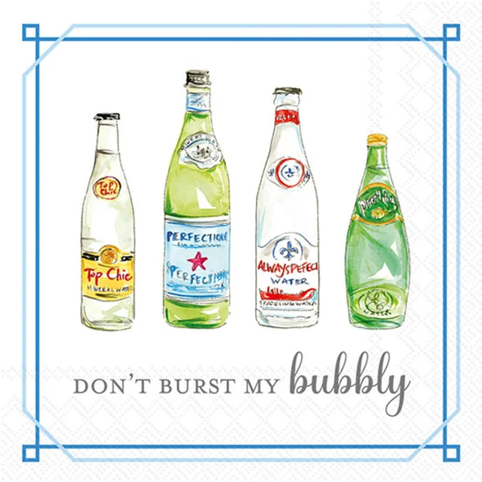 Don't Burst My Bubbly Cocktail Napkins