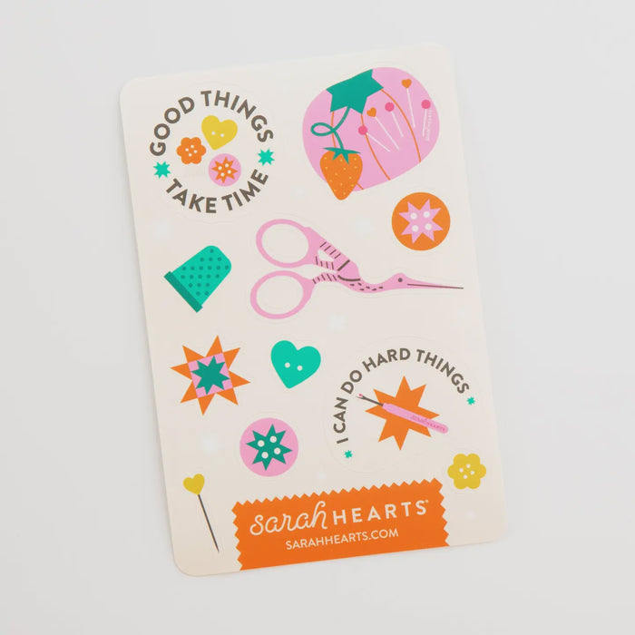 Favorite Notions Sticker Sheet