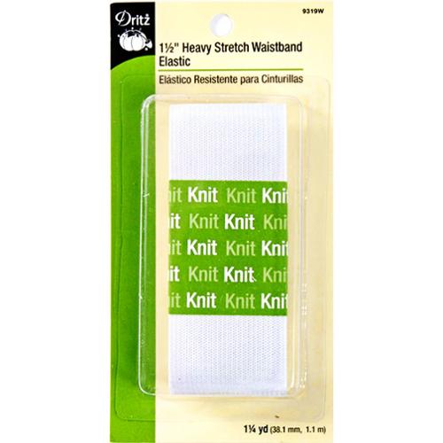 Heavy Stretch Waistband Elastic 1.5in x 1.25yd