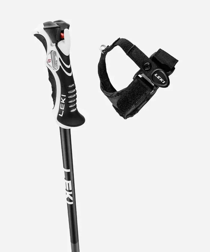 Leki Bold Lite S Ski Pole Red