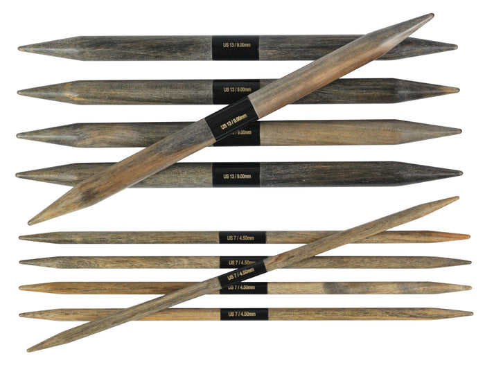 Lykke Driftwood 6" Double Point Needles