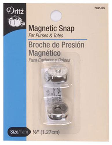 Magnetic Snaps 1/2" Nickel
