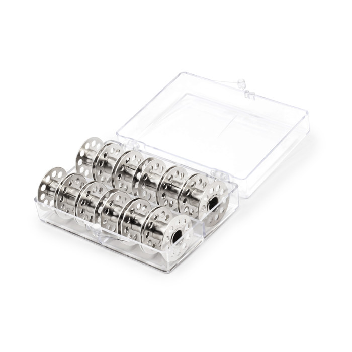 Metal Class 15 Bobbins (12pk)