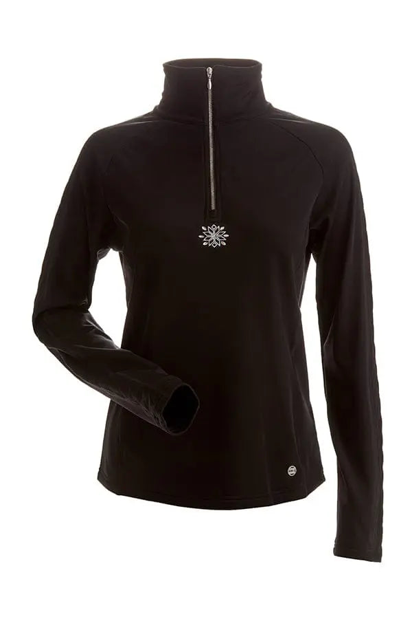 NILS S / BLACK Nils Lisie 1/4 Zip Turtle Neck
