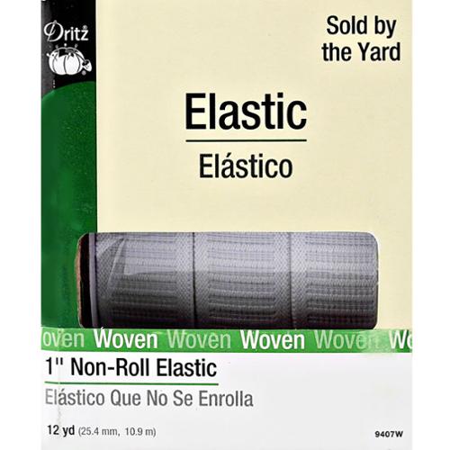 Non-Roll Woven Elastic 1" 9407W