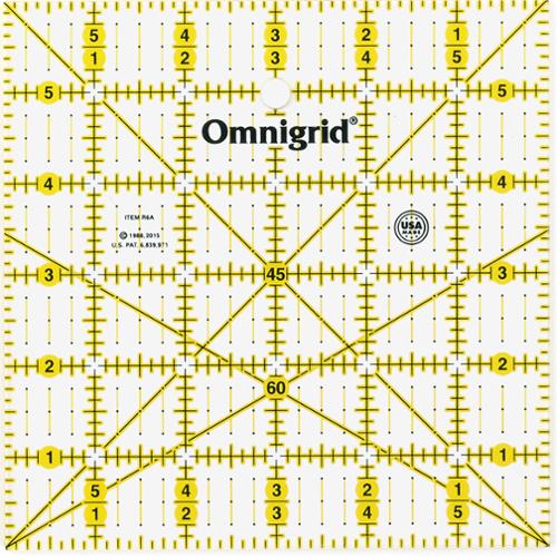Omnigrid Ruler with Angles