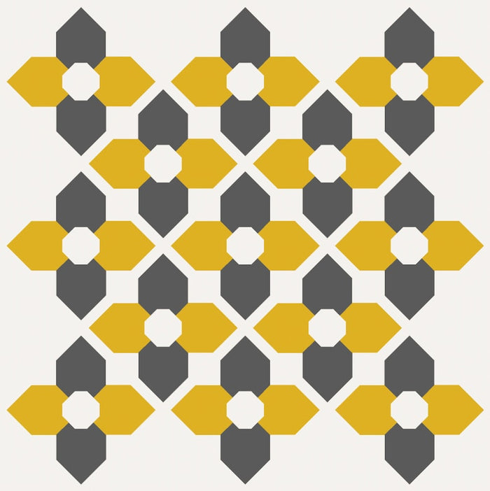 Orchid Garden Quilt Pattern