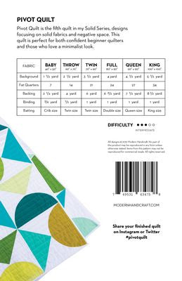 Pivot Quilt Pattern