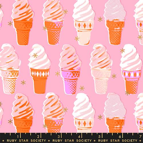 Ice Cream Posy Metallic