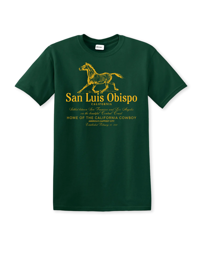 San Luis Obispo California Cowboy T-Shirt