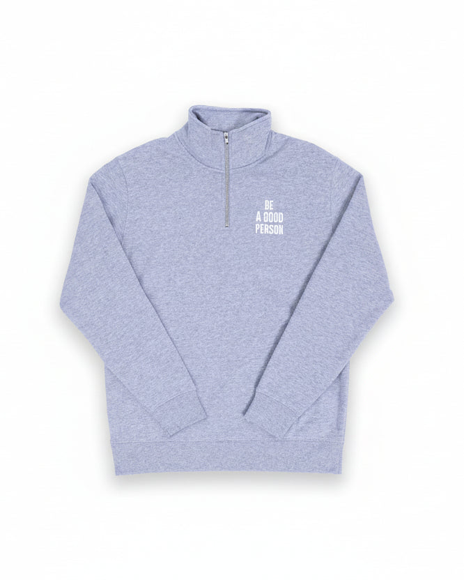 Signature 1/4 Zip - Grey