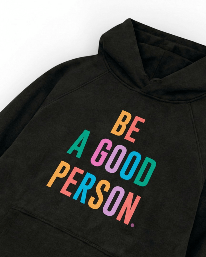 Signature Color Spectrum Lightweight Hoodie - Black
