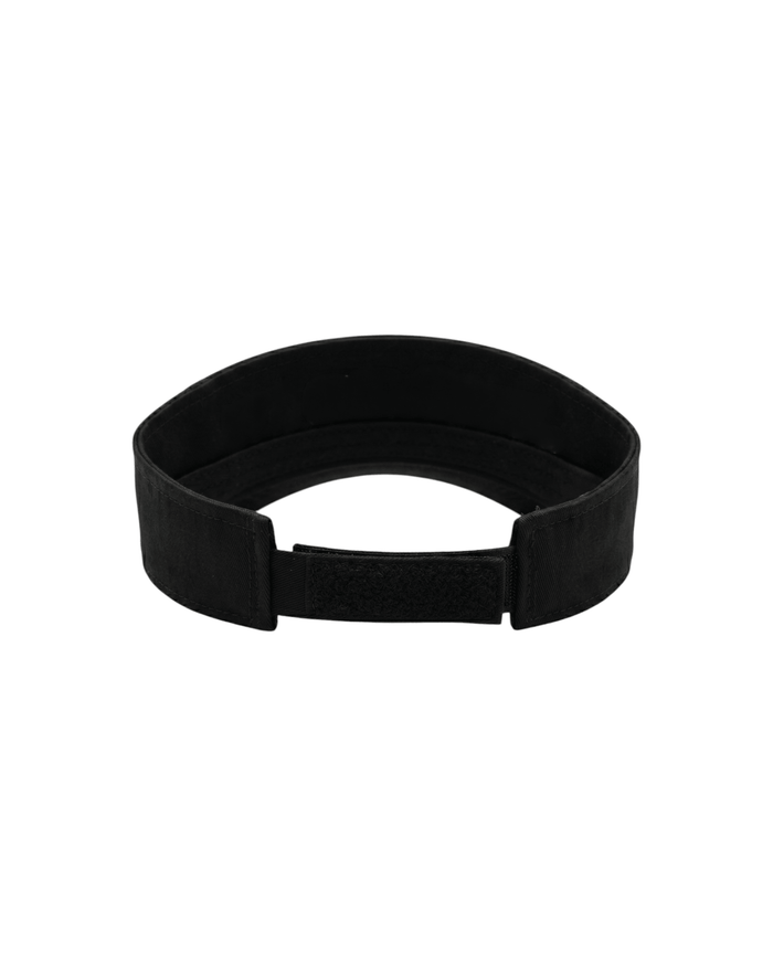 Signature Embroidered Visor - Black