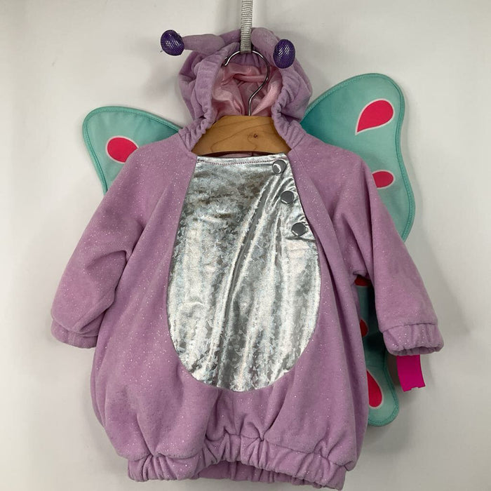 Size 0-6m:Hyde And Eekl Lavender Fleece 2pc Butterfly Costume