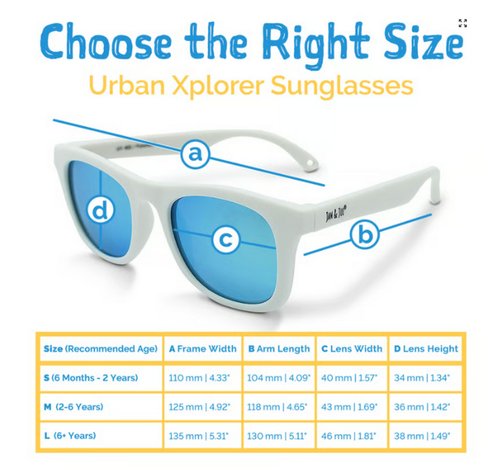 Size S (6m-2y): Jan & Jul Urban Xplorer Sunglasses - DUSTY PURPLE AURORA