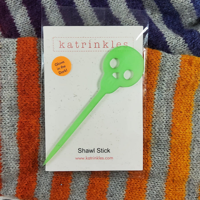 Skull Shawl Stick