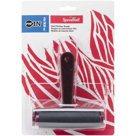 Speedball Hard Rubber Brayer 4"