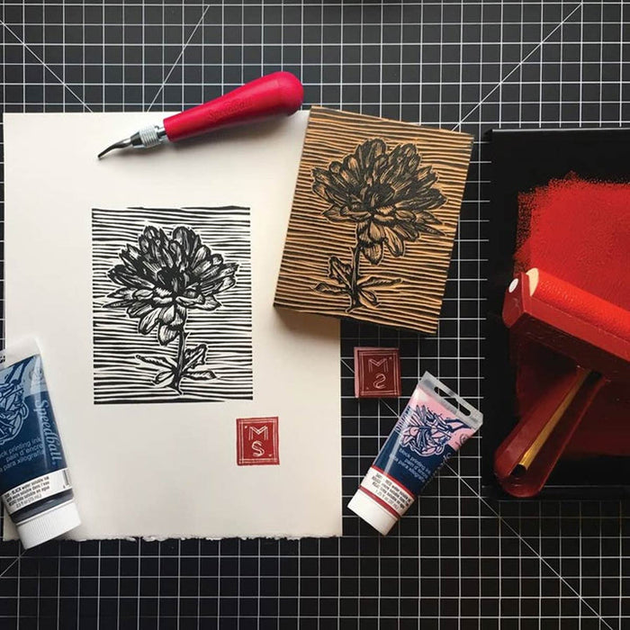 Speedy-Carve Basic 5pc Block Printing Stamp Kit