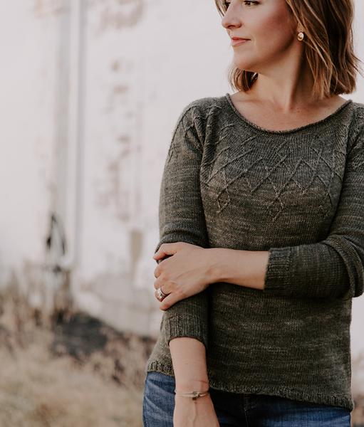 Summer Trellis Sweater