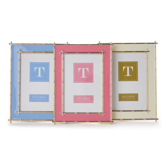 Two's Company- Bamboo Edge 4x6 Metal