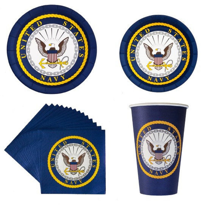 US Navy Large Party Plates