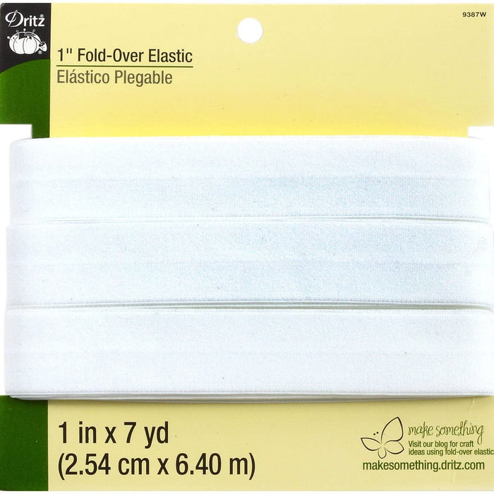 1" Fold Over Elastic