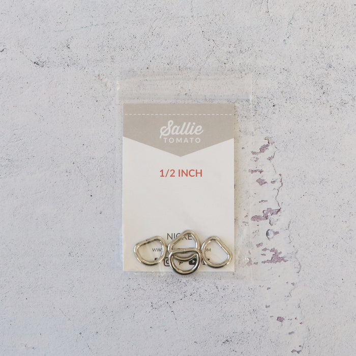 1/2" D-Rings (4ct)