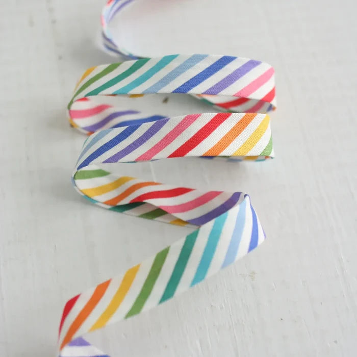 1/2" Double Fold Bias Binding (by the yard)