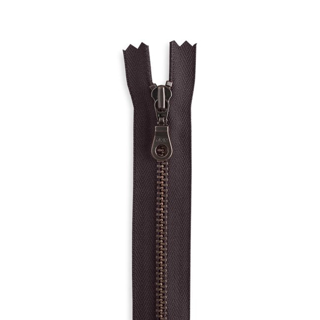 14" Antique Brass Donut Pull Bag Zipper
