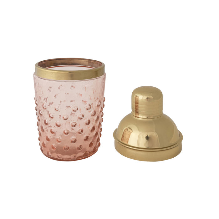 14oz. Hobnail Glass Shaker
