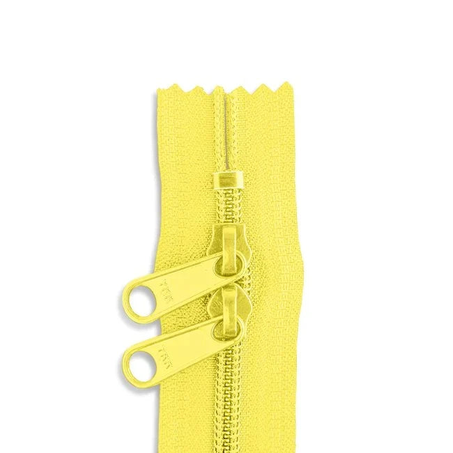 18" Nylon Coil Long Pull Double Zipper