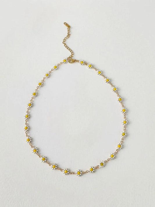 18K Gold Daisy Waist Chain - camillaboutiqueshop