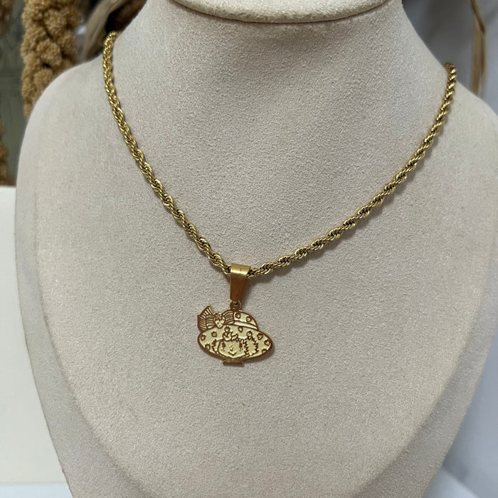2003 strawberry pendant necklace