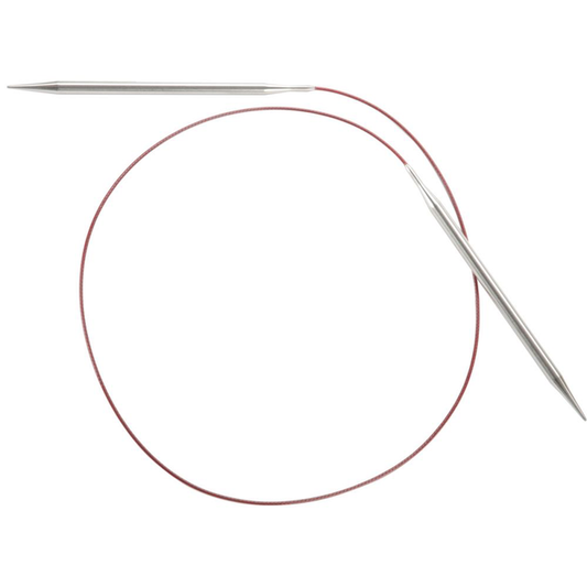 32" Circular Stainless Steel Lace Tip Knitting Needle