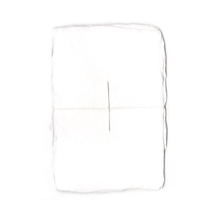 4x6" White Cotton Paper 10-pack