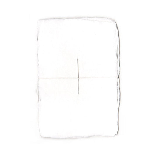 4x6" White Cotton Paper 10-pack
