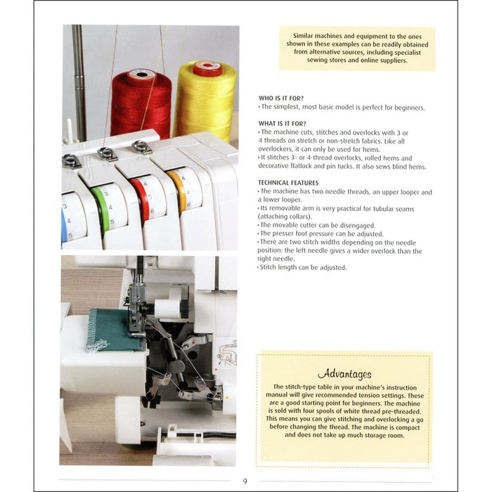 A Beginner's Guide to Overlockers, Sergers & Coverlockers